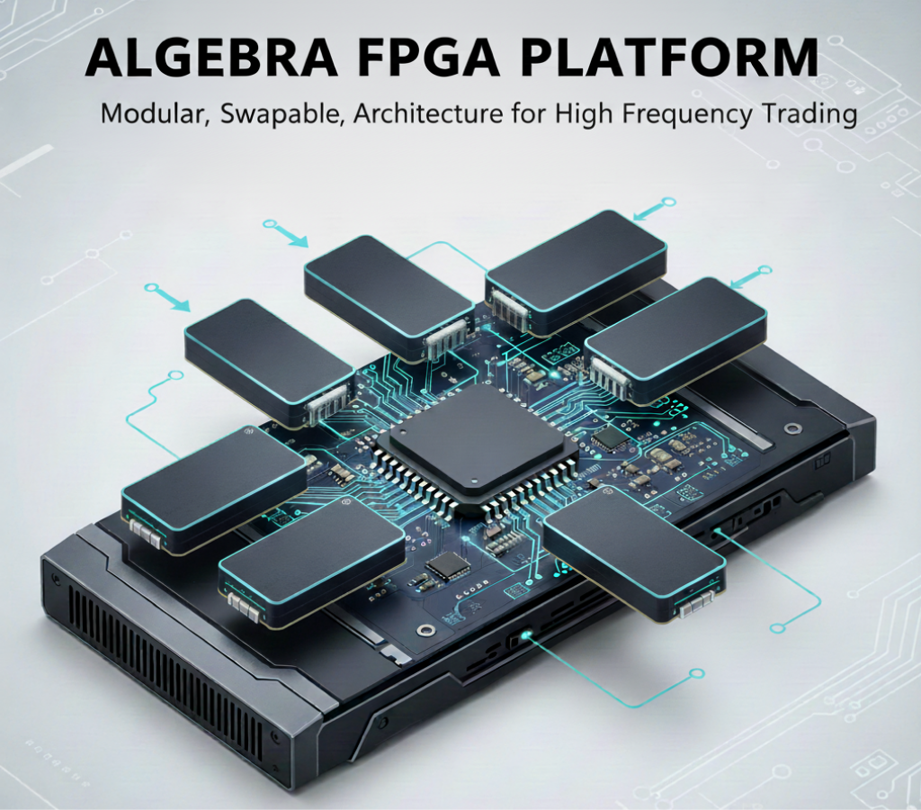 Algebra FPGA Platform - Modular, Swapable, Architecture for High Frequency Trading